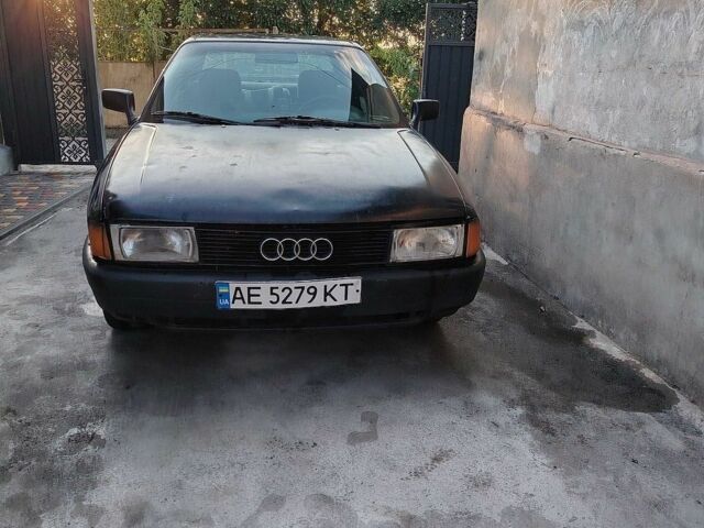 Чорний Ауді 80, об'ємом двигуна 1.6 л та пробігом 310 тис. км за 1231 $, фото 1 на Automoto.ua