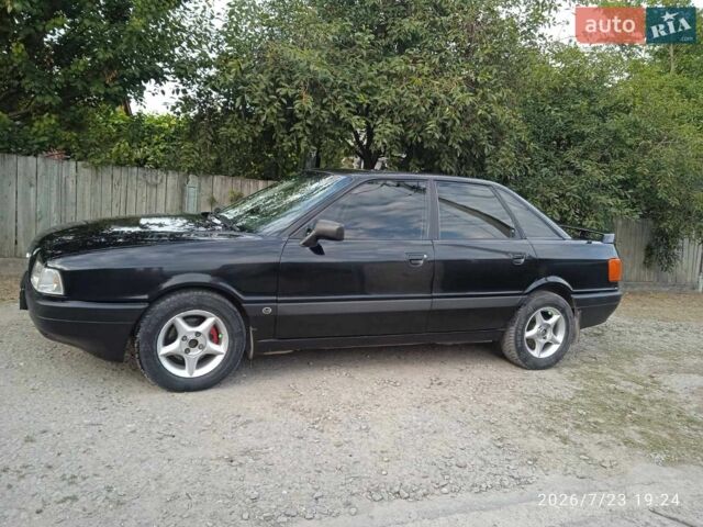 Чорний Ауді 80, об'ємом двигуна 1.98 л та пробігом 242 тис. км за 2000 $, фото 1 на Automoto.ua