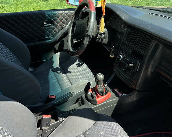 Черный Ауди 80, объемом двигателя 1.8 л и пробегом 190 тыс. км за 1850 $, фото 1 на Automoto.ua