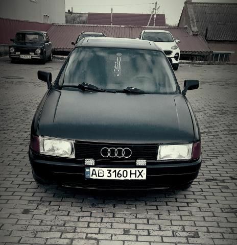 Чорний Ауді 80, об'ємом двигуна 1.8 л та пробігом 100 тис. км за 1900 $, фото 1 на Automoto.ua