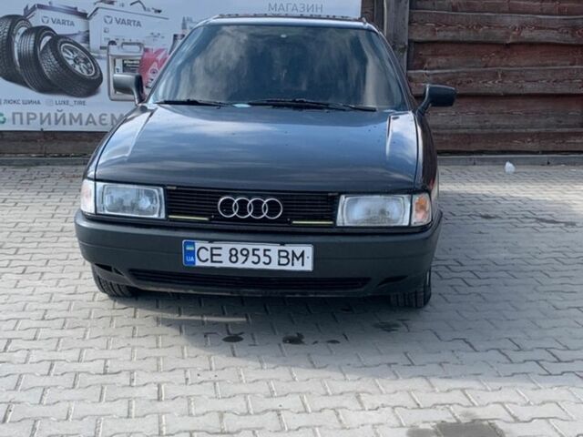 Чорний Ауді 80, об'ємом двигуна 1.8 л та пробігом 239 тис. км за 2000 $, фото 1 на Automoto.ua