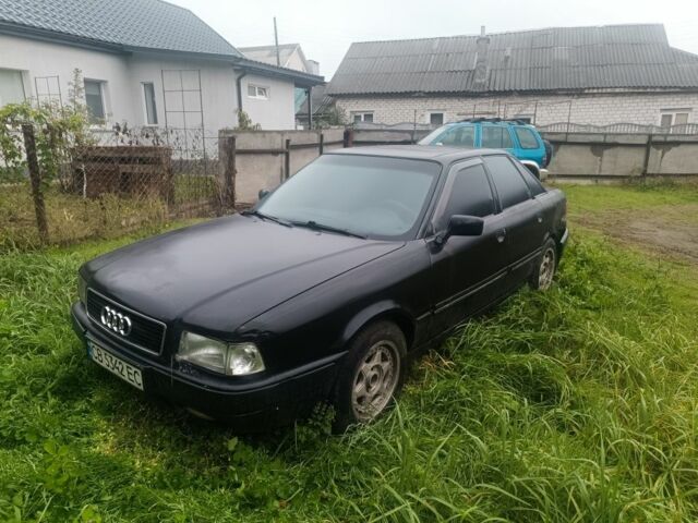 Чорний Ауді 80, об'ємом двигуна 1.8 л та пробігом 280 тис. км за 726 $, фото 1 на Automoto.ua
