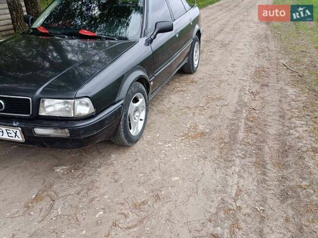 Черный Ауди 80, объемом двигателя 2.31 л и пробегом 233 тыс. км за 1750 $, фото 1 на Automoto.ua