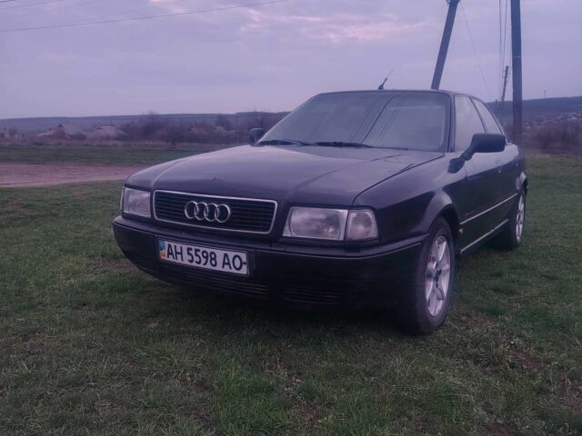 Черный Ауди 80, объемом двигателя 2 л и пробегом 390 тыс. км за 2595 $, фото 1 на Automoto.ua