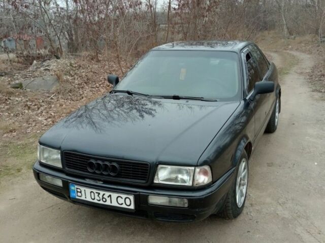 Черный Ауди 80, объемом двигателя 2.3 л и пробегом 350 тыс. км за 2000 $, фото 1 на Automoto.ua