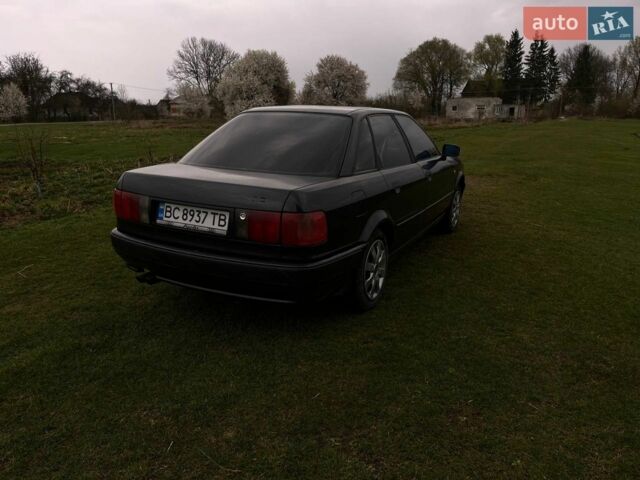 Чорний Ауді 80, об'ємом двигуна 2.77 л та пробігом 370 тис. км за 3300 $, фото 1 на Automoto.ua