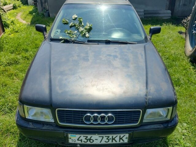 Черный Ауди 80, объемом двигателя 0 л и пробегом 300 тыс. км за 1500 $, фото 1 на Automoto.ua