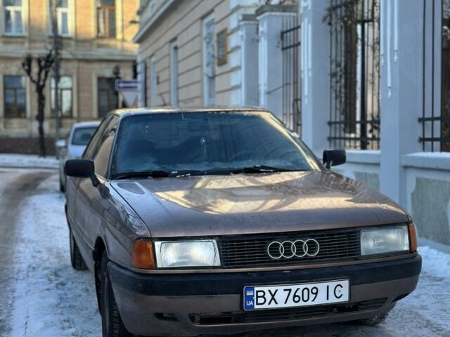 Коричневий Ауді 80, об'ємом двигуна 1.8 л та пробігом 320 тис. км за 2200 $, фото 1 на Automoto.ua
