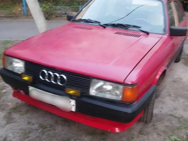 Красный Ауди 80, объемом двигателя 1 л и пробегом 700 тыс. км за 989 $, фото 1 на Automoto.ua