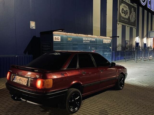 Червоний Ауді 80, об'ємом двигуна 1.8 л та пробігом 3 тис. км за 1300 $, фото 1 на Automoto.ua