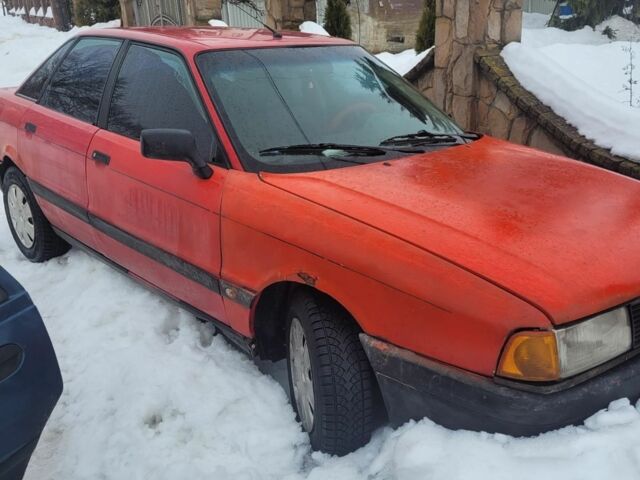 Красный Ауди 80, объемом двигателя 0 л и пробегом 2 тыс. км за 650 $, фото 1 на Automoto.ua