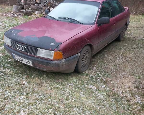 Червоний Ауді 80, об'ємом двигуна 1.85 л та пробігом 405 тис. км за 750 $, фото 1 на Automoto.ua
