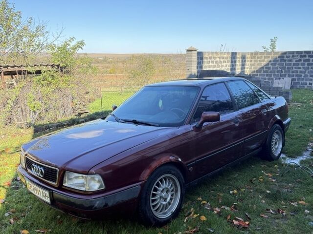 Ауди 80 1991 в Ивано-Франковске на Automoto.ua Красный Ауди 80, объемом двигателя 2 л и пробегом 468 тыс. км за 1800 $, фото 1 на Automoto.ua