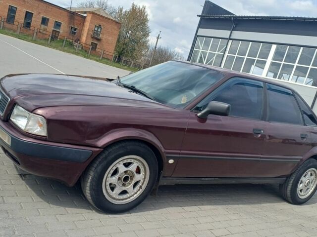 Красный Ауди 80, объемом двигателя 0 л и пробегом 220 тыс. км за 1650 $, фото 1 на Automoto.ua