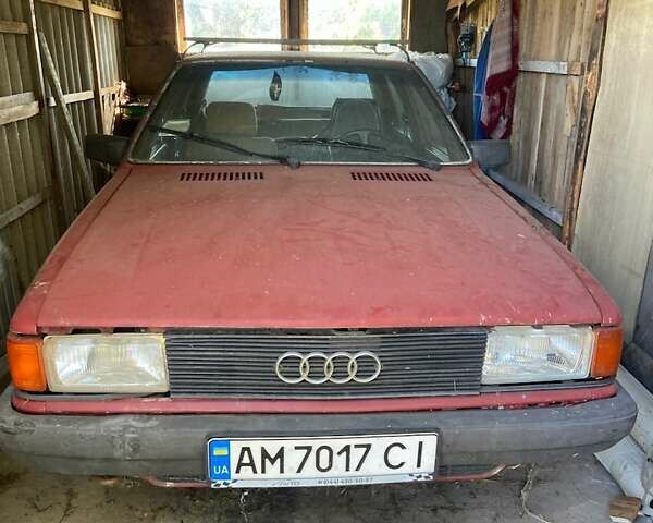 Червоний Ауді 80, об'ємом двигуна 1.8 л та пробігом 300 тис. км за 523 $, фото 1 на Automoto.ua
