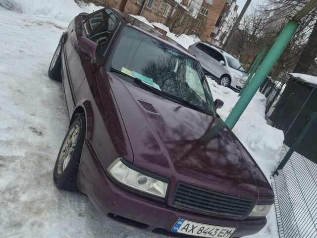 Красный Ауди 80, объемом двигателя 2 л и пробегом 380 тыс. км за 2800 $, фото 1 на Automoto.ua