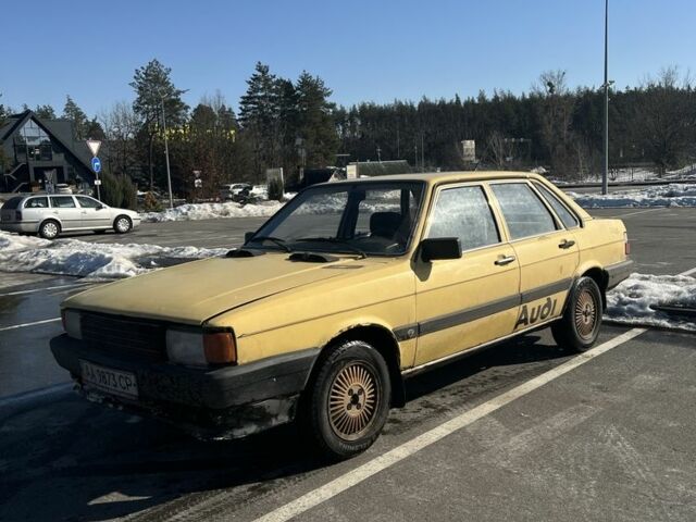 Жовтий Ауді 80, об'ємом двигуна 1.6 л та пробігом 316 тис. км за 481 $, фото 1 на Automoto.ua