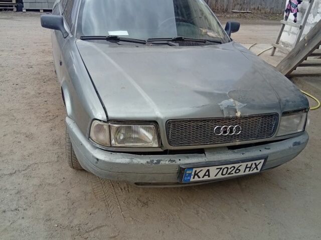 Сірий Ауді 80, об'ємом двигуна 1.8 л та пробігом 230 тис. км за 550 $, фото 1 на Automoto.ua