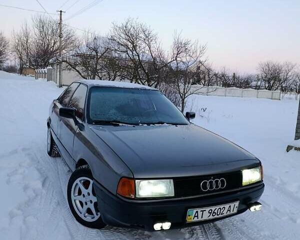 Сірий Ауді 80, об'ємом двигуна 1.8 л та пробігом 189 тис. км за 1450 $, фото 1 на Automoto.ua