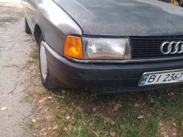 Сірий Ауді 80, об'ємом двигуна 1.8 л та пробігом 200 тис. км за 1600 $, фото 1 на Automoto.ua