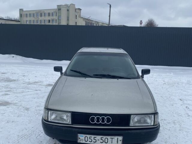 Сірий Ауді 80, об'ємом двигуна 1.8 л та пробігом 350 тис. км за 1100 $, фото 1 на Automoto.ua