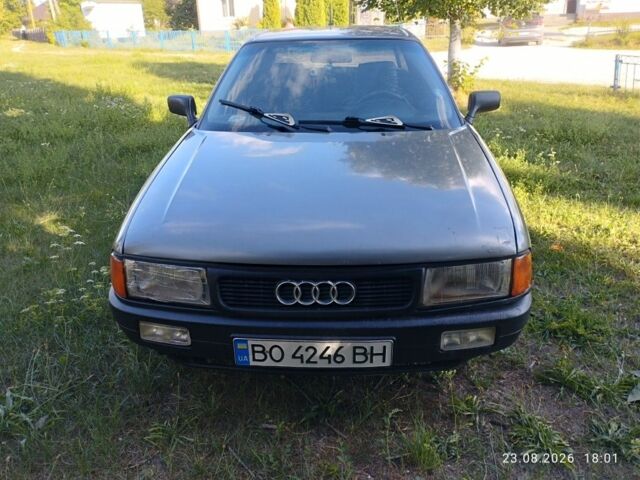 Сірий Ауді 80, об'ємом двигуна 1.8 л та пробігом 415 тис. км за 1151 $, фото 1 на Automoto.ua