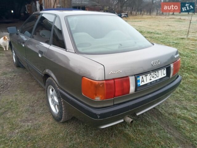 Сірий Ауді 80, об'ємом двигуна 1.78 л та пробігом 200 тис. км за 1850 $, фото 1 на Automoto.ua
