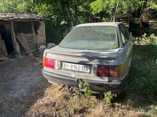 Серый Ауди 80, объемом двигателя 1.8 л и пробегом 100 тыс. км за 190 $, фото 1 на Automoto.ua