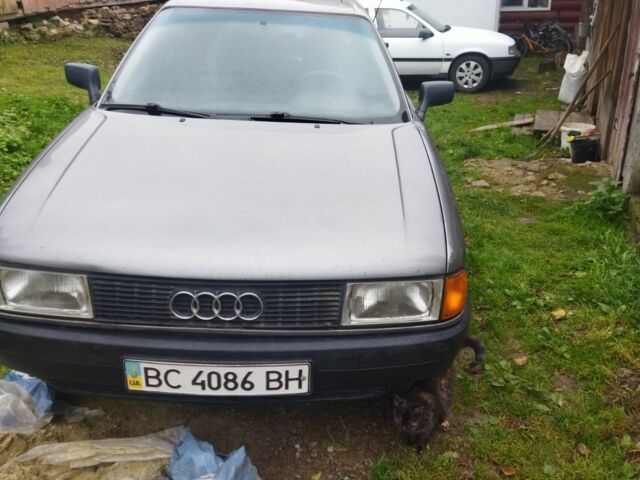 Сірий Ауді 80, об'ємом двигуна 1.8 л та пробігом 224 тис. км за 1400 $, фото 1 на Automoto.ua