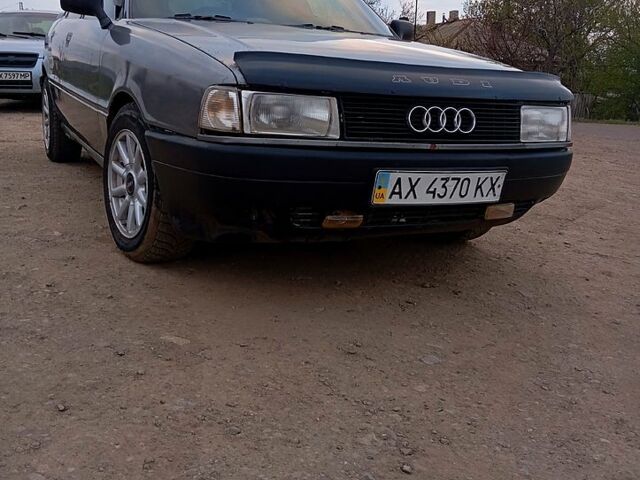 Сірий Ауді 80, об'ємом двигуна 1.8 л та пробігом 390 тис. км за 1600 $, фото 1 на Automoto.ua