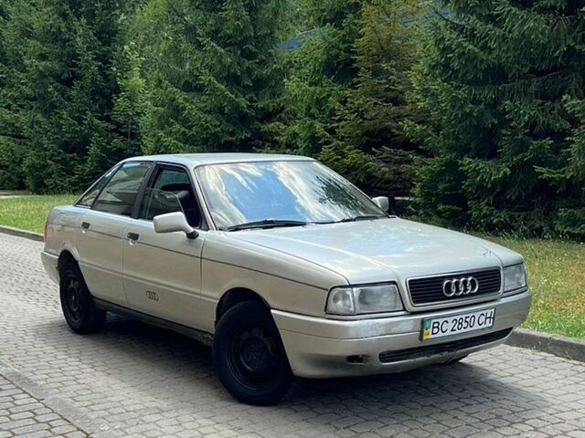 Сірий Ауді 80, об'ємом двигуна 1.8 л та пробігом 339 тис. км за 950 $, фото 1 на Automoto.ua