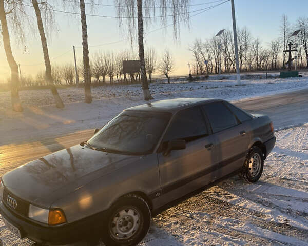 Сірий Ауді 80, об'ємом двигуна 1.8 л та пробігом 474 тис. км за 1300 $, фото 1 на Automoto.ua
