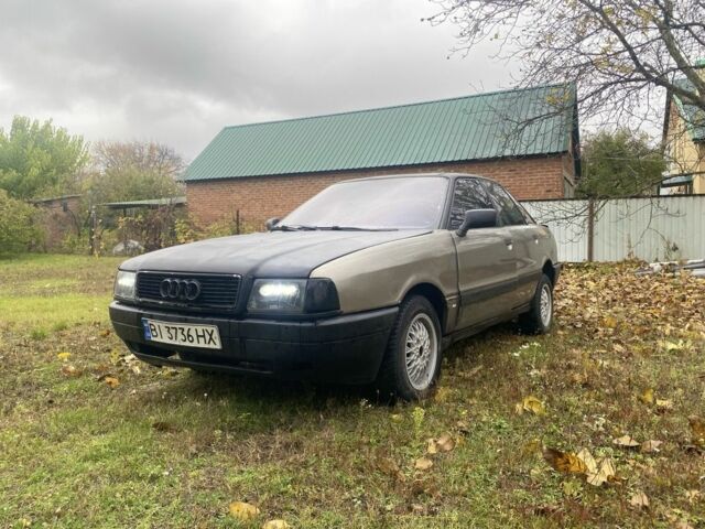 Сірий Ауді 80, об'ємом двигуна 1.8 л та пробігом 380 тис. км за 1250 $, фото 1 на Automoto.ua