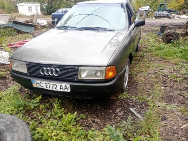 Сірий Ауді 80, об'ємом двигуна 1 л та пробігом 500 тис. км за 1000 $, фото 1 на Automoto.ua