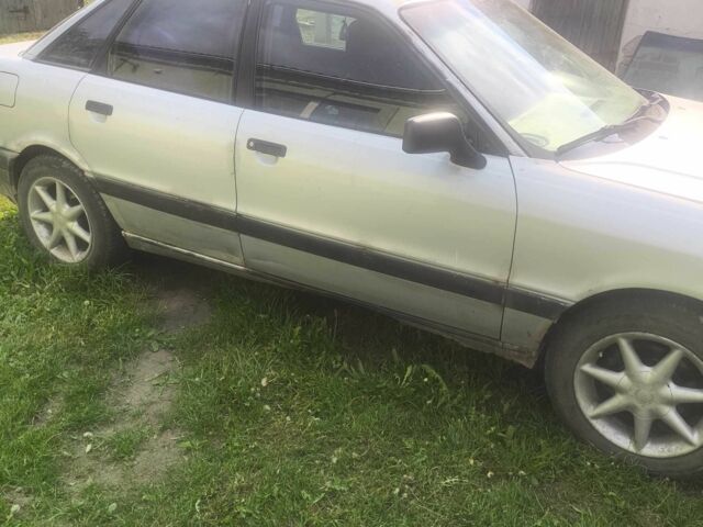 Серый Ауди 80, объемом двигателя 2 л и пробегом 229 тыс. км за 798 $, фото 1 на Automoto.ua