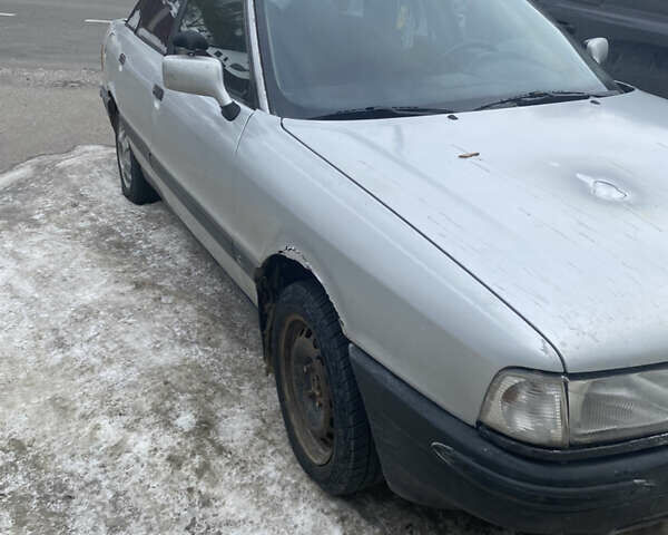 Серый Ауди 80, объемом двигателя 1.78 л и пробегом 350 тыс. км за 999 $, фото 1 на Automoto.ua