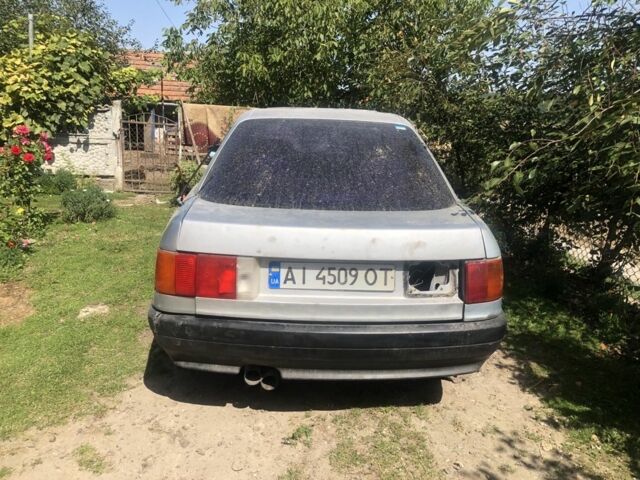 Сірий Ауді 80, об'ємом двигуна 2 л та пробігом 320 тис. км за 243 $, фото 1 на Automoto.ua