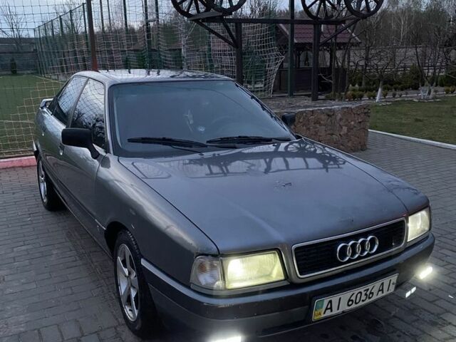Сірий Ауді 80, об'ємом двигуна 2 л та пробігом 3 тис. км за 1500 $, фото 1 на Automoto.ua