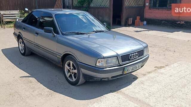 Серый Ауди 80, объемом двигателя 1.98 л и пробегом 500 тыс. км за 1500 $, фото 1 на Automoto.ua