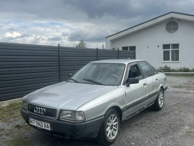 Сірий Ауді 80, об'ємом двигуна 1.8 л та пробігом 192 тис. км за 449 $, фото 1 на Automoto.ua