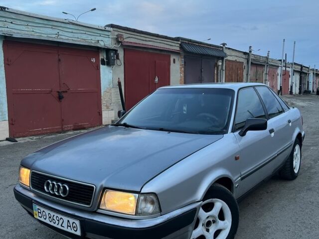 Сірий Ауді 80, об'ємом двигуна 2 л та пробігом 258 тис. км за 1750 $, фото 1 на Automoto.ua