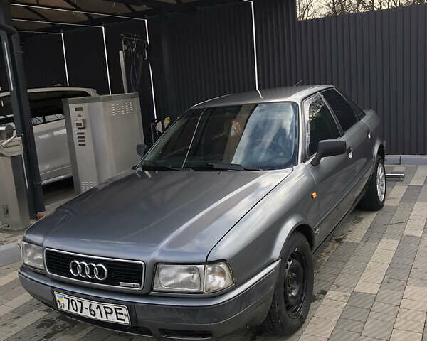 Серый Ауди 80, объемом двигателя 2 л и пробегом 500 тыс. км за 2100 $, фото 1 на Automoto.ua