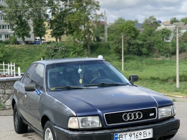 Серый Ауди 80, объемом двигателя 2 л и пробегом 330 тыс. км за 700 $, фото 1 на Automoto.ua