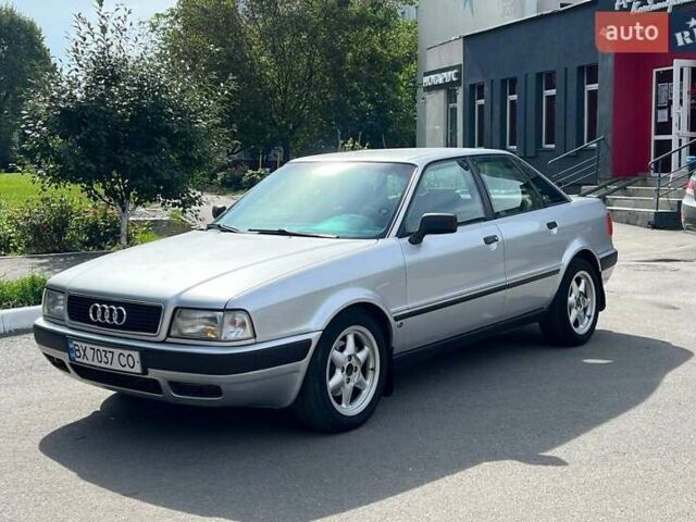 Серый Ауди 80, объемом двигателя 2 л и пробегом 342 тыс. км за 2999 $, фото 1 на Automoto.ua