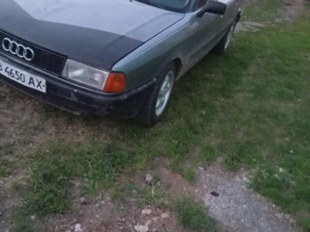 Сірий Ауді 80, об'ємом двигуна 2 л та пробігом 6 тис. км за 1200 $, фото 1 на Automoto.ua
