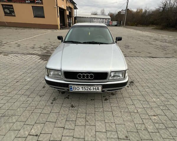 Серый Ауди 80, объемом двигателя 2 л и пробегом 450 тыс. км за 2999 $, фото 1 на Automoto.ua