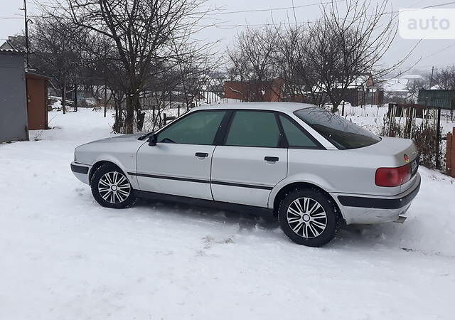 Сірий Ауді 80, об'ємом двигуна 2 л та пробігом 340 тис. км за 3400 $, фото 1 на Automoto.ua