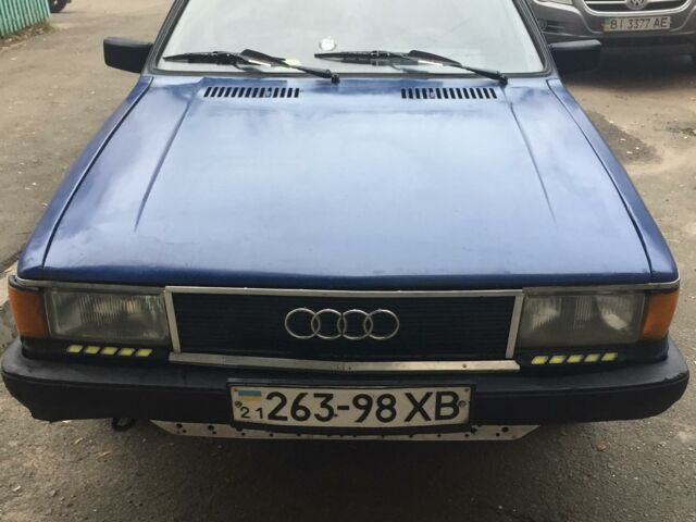 Синій Ауді 80, об'ємом двигуна 1.8 л та пробігом 340 тис. км за 980 $, фото 1 на Automoto.ua