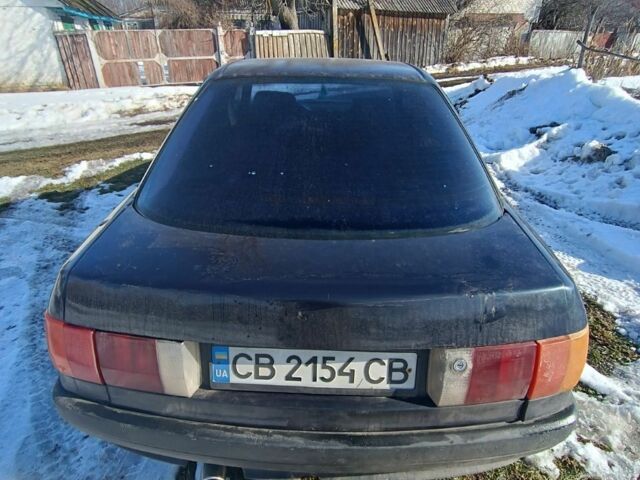 Синий Ауди 80, объемом двигателя 1.8 л и пробегом 380 тыс. км за 1542 $, фото 1 на Automoto.ua