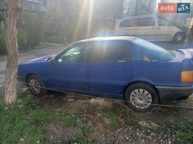 Синий Ауди 80, объемом двигателя 1.8 л и пробегом 315 тыс. км за 1900 $, фото 1 на Automoto.ua